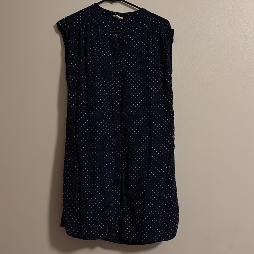 JOIE SOFT Festival Star Moon Dress Blue Size S super soft viscose - missing belt - Picture 2 of 7